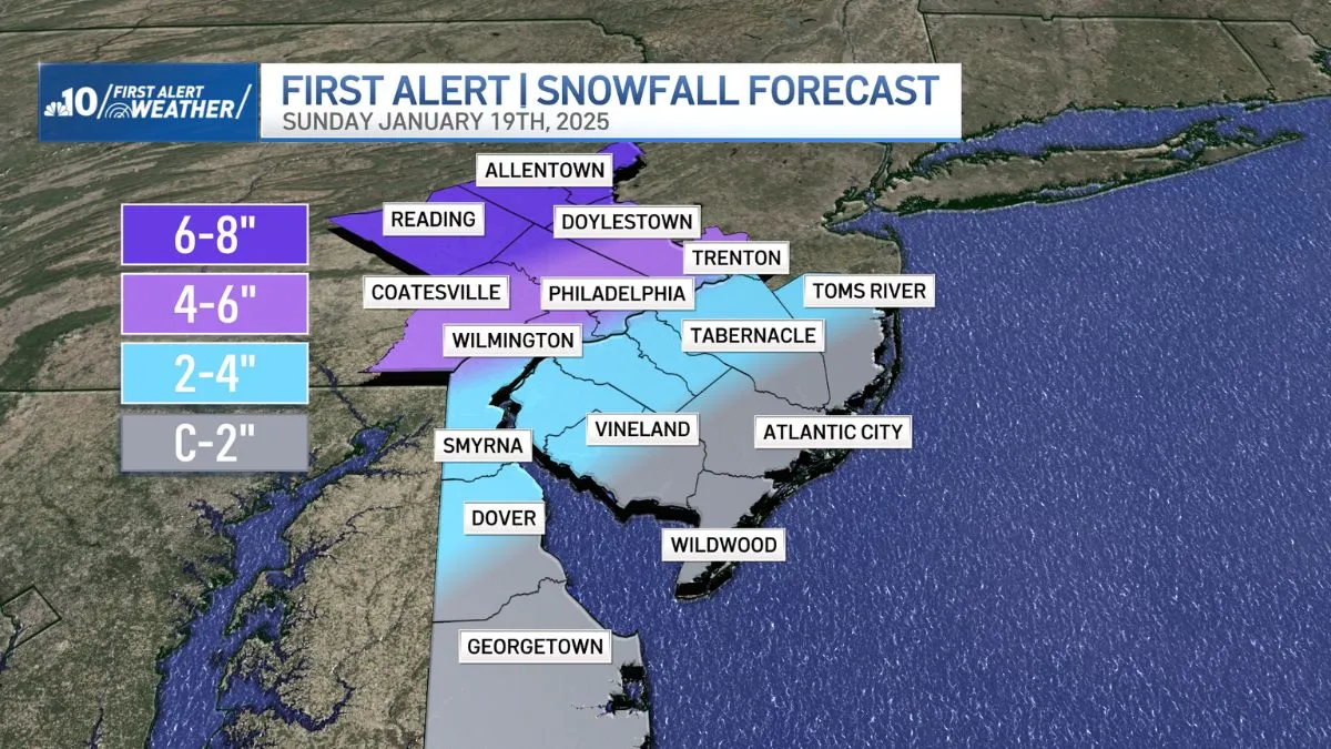 Hail safe parking locations map for Bethlehem and Allentown PA