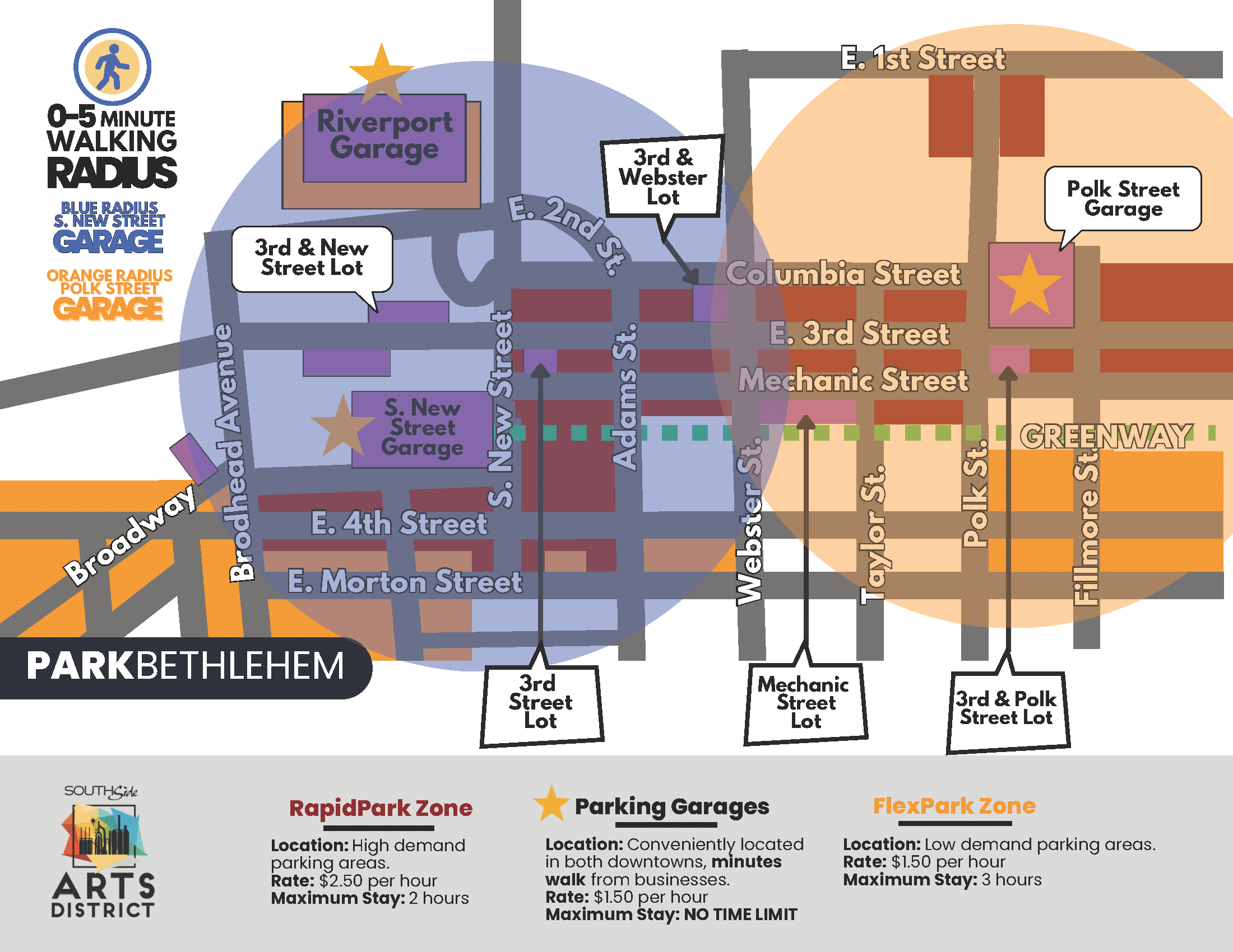 Tight parking garage spaces in Allentown PA causing vehicle damage